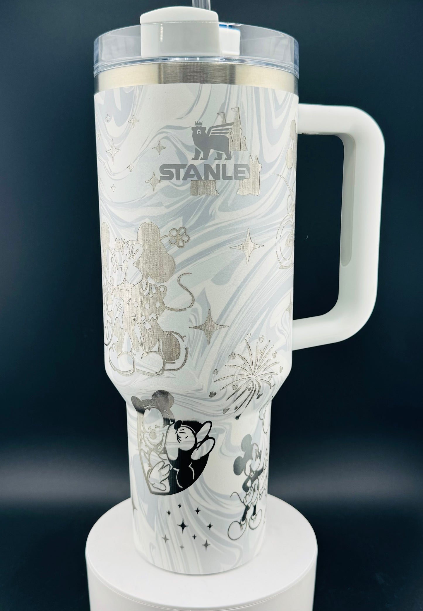 Uniquely Personalized - Custom Laser Engraved Stanley - 40oz